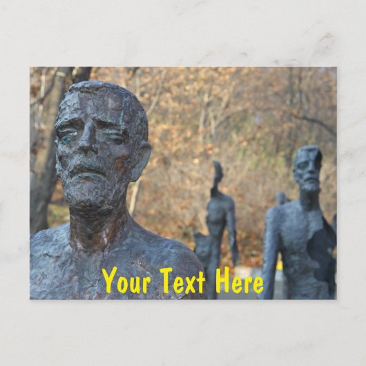 Carte Postale Mémorial personnalisable de Prague (Devant)