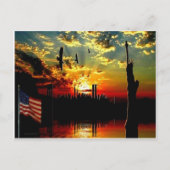 CARTE POSTALE MÉMORIAL SKYLINE (Devant)