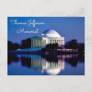Carte Postale Mémorial Thomas Jefferson