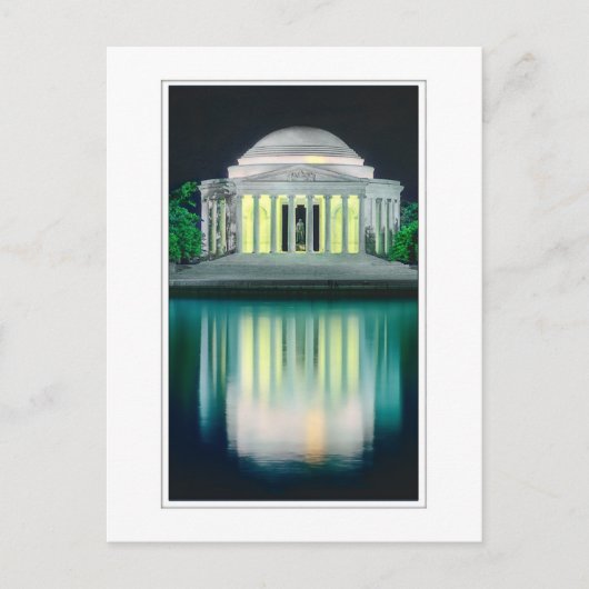 Carte Postale Mémorial Thomas Jefferson (Devant)