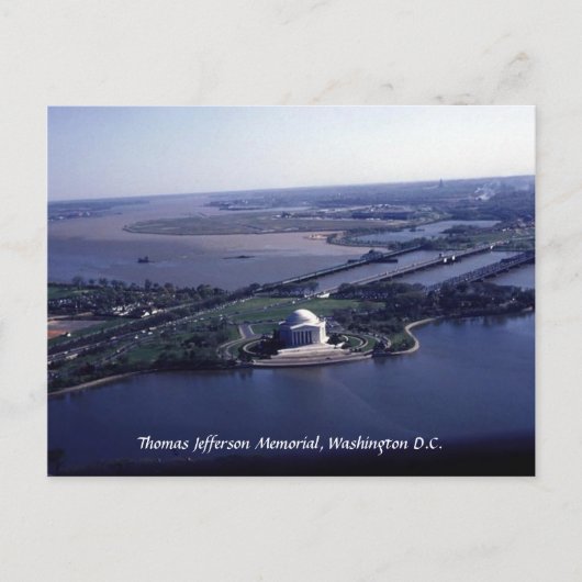 Carte Postale Mémorial Thomas Jefferson (Devant)