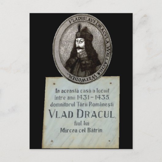 Carte Postale Mémorial Vlad Dracul (Devant)