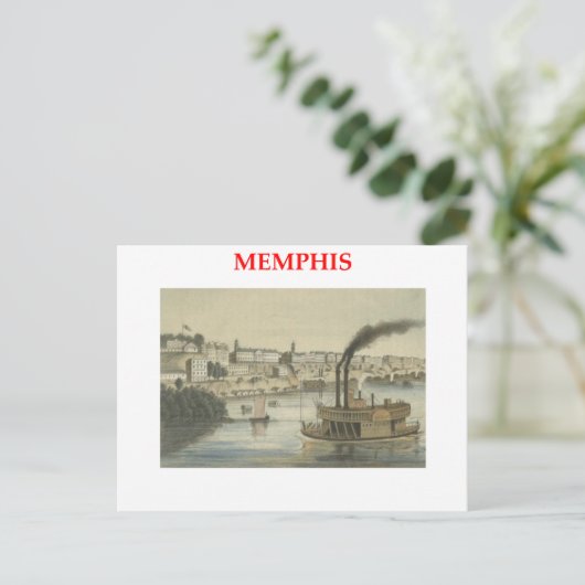 Carte Postale memphis (Debout devant)