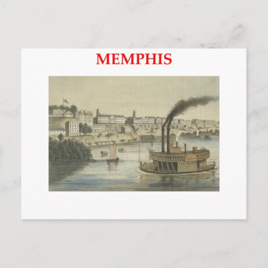 Carte Postale memphis (Devant)