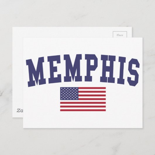 Carte Postale Memphis (Devant / Derrière)