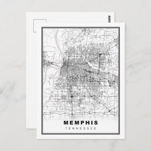 Carte Postale Memphis (Devant / Derrière)