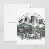 Carte Postale Memphis City Tennessee USA (Devant / Derrière)
