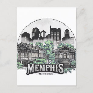 Carte Postale Memphis City Tennessee USA