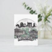 Carte Postale Memphis City Tennessee USA (Debout devant)