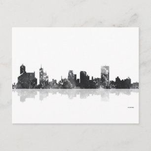 CARTE POSTALE MEMPHIS, LIGNE SKYLINE TENNESSEE