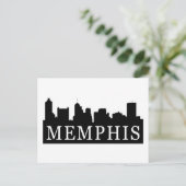 Carte Postale Memphis Skyline (Debout devant)