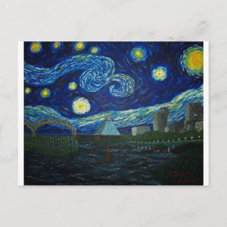 Carte Postale "Memphis Starry Night" par Jack Lepper