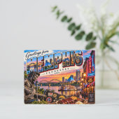 Carte Postale Memphis Tennessee (Debout devant)