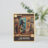 Carte Postale Memphis, Tennessee | VINTAGE (Debout devant)