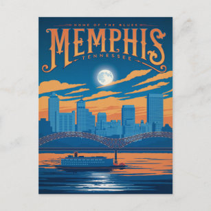 Carte Postale Memphis, TN