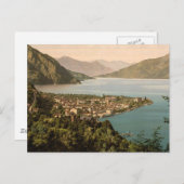 Carte Postale Menaggio, Lac de Côme (Devant / Derrière)