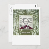 Carte postale Mendelssohn (Devant / Derrière)