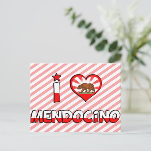 Carte Postale Mendocino, CA (Debout devant)