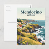 Carte Postale Mendocino California (Devant / Derrière)