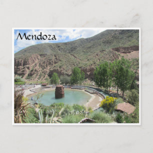 Carte Postale mendoza andes springs