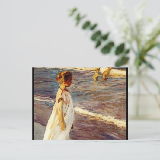 Carte Postale Menina - Joaquin Sorolla (Debout devant)