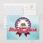 Carte Postale Menlo Park, CA (Devant / Derrière)