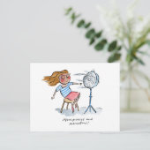 Carte Postale Menopausal et merveilleux (Debout devant)