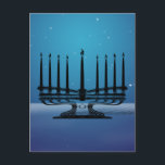 Carte Postale Menorah<br><div class="desc">Oeuvre originale de Thedustyphoenix.</div>