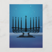Carte Postale Menorah (Devant)
