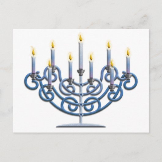 Carte Postale Menorah (Devant)