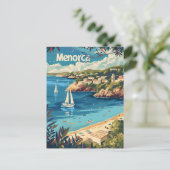 Carte Postale Menorca Vintage (Debout devant)