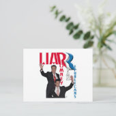 Carte Postale Menteur - Mitt Romney & Paul Ryan (Debout devant)