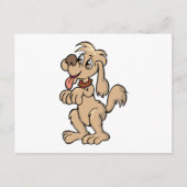 Carte Postale Mention de chien (Devant)