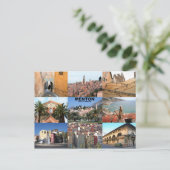 Carte Postale Menton (Debout devant)