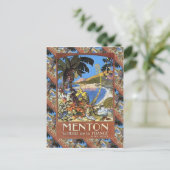 Carte Postale Menton, Le perle de la France (Debout devant)