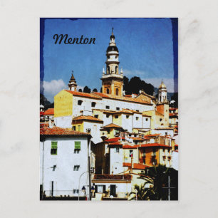 Carte Postale Menton, Provence
