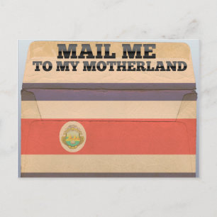 Carte Postale M'envoyer par courrier au Costa Rica