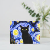 Carte postale Meow (Debout devant)