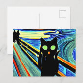 Carte postale Meow (Devant / Derrière)