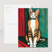 Carte postale Meow (Devant / Derrière)