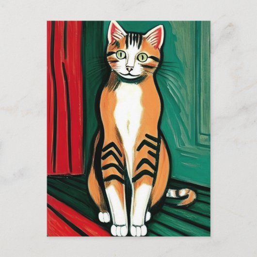 Carte postale Meow (Devant)