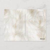 Carte Postale Meow Crazy Cat Lady (Dos)