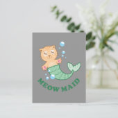 Carte Postale Meow Maid (Debout devant)