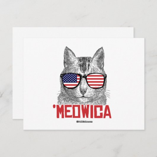 Carte Postale Méowica (Devant / Derrière)