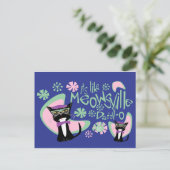 Carte Postale Meowsville Daddy-O Beatnik Kitty 2 (Debout devant)