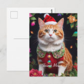 Carte Postale Meowy (Devant / Derrière)