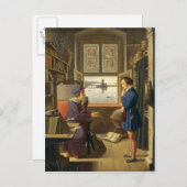 Carte Postale Mephisto et l'étudiant, 1828 (Devant / Derrière)