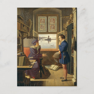 Carte Postale Mephisto et l'étudiant, 1828