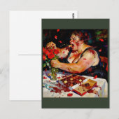 Carte Postale Mépris pour les roses rouges – Un portrait de la c (Devant / Derrière)