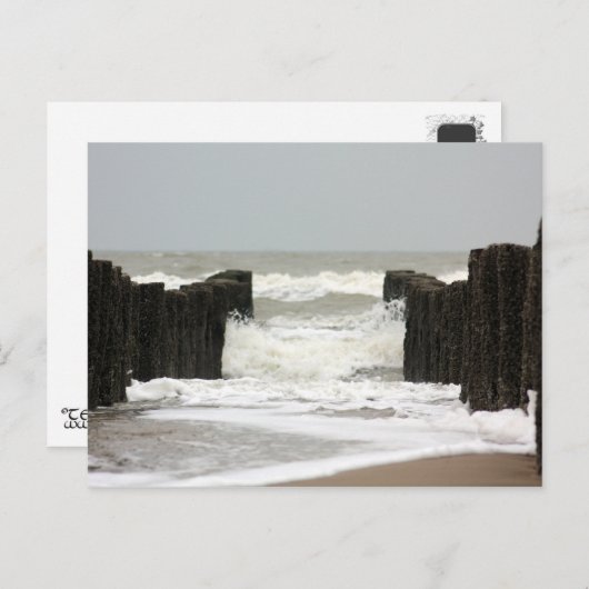 Carte Postale Mer (Devant / Derrière)